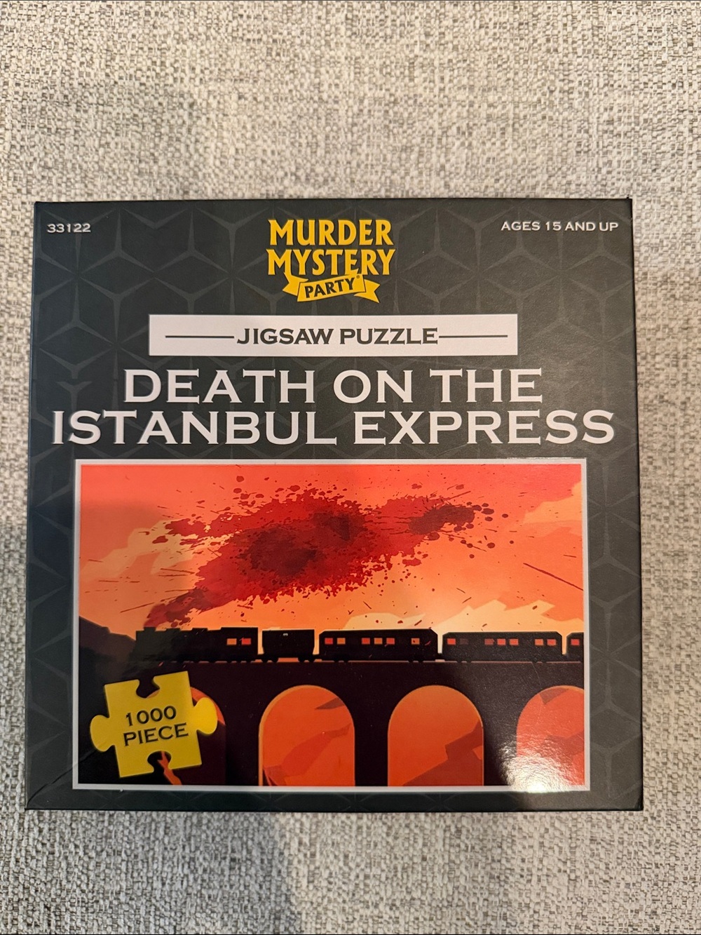 Murder Mystery Party "Death on the Istanbul Express" 1000-Piece Jigsaw Puzzle